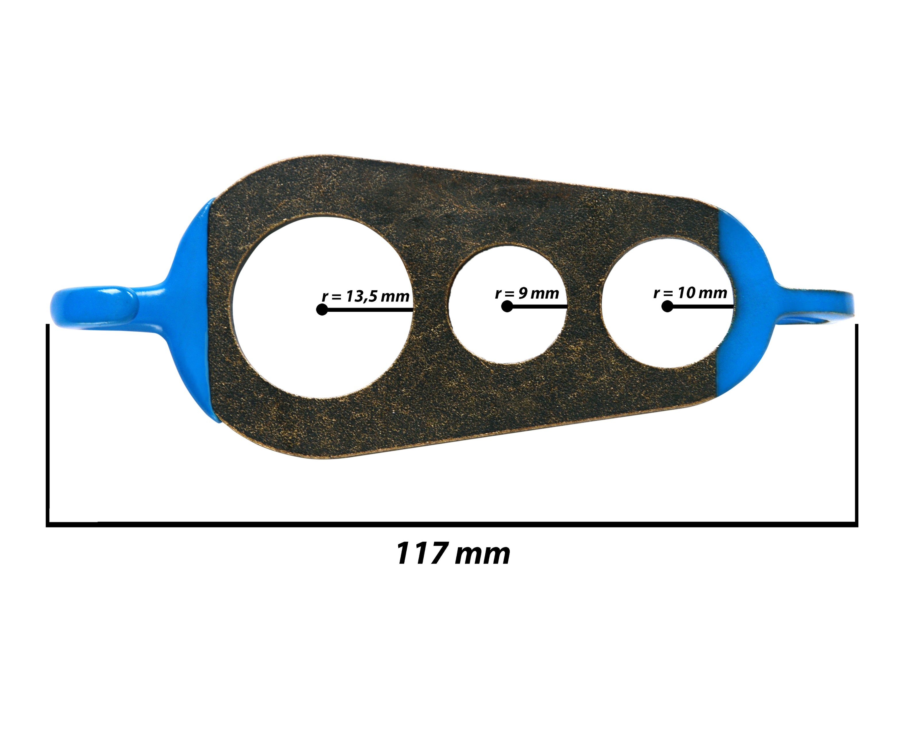 Sangle de fixation pour tiges de débosselage sans peinture professionnelle et anneau de levier multi-trous