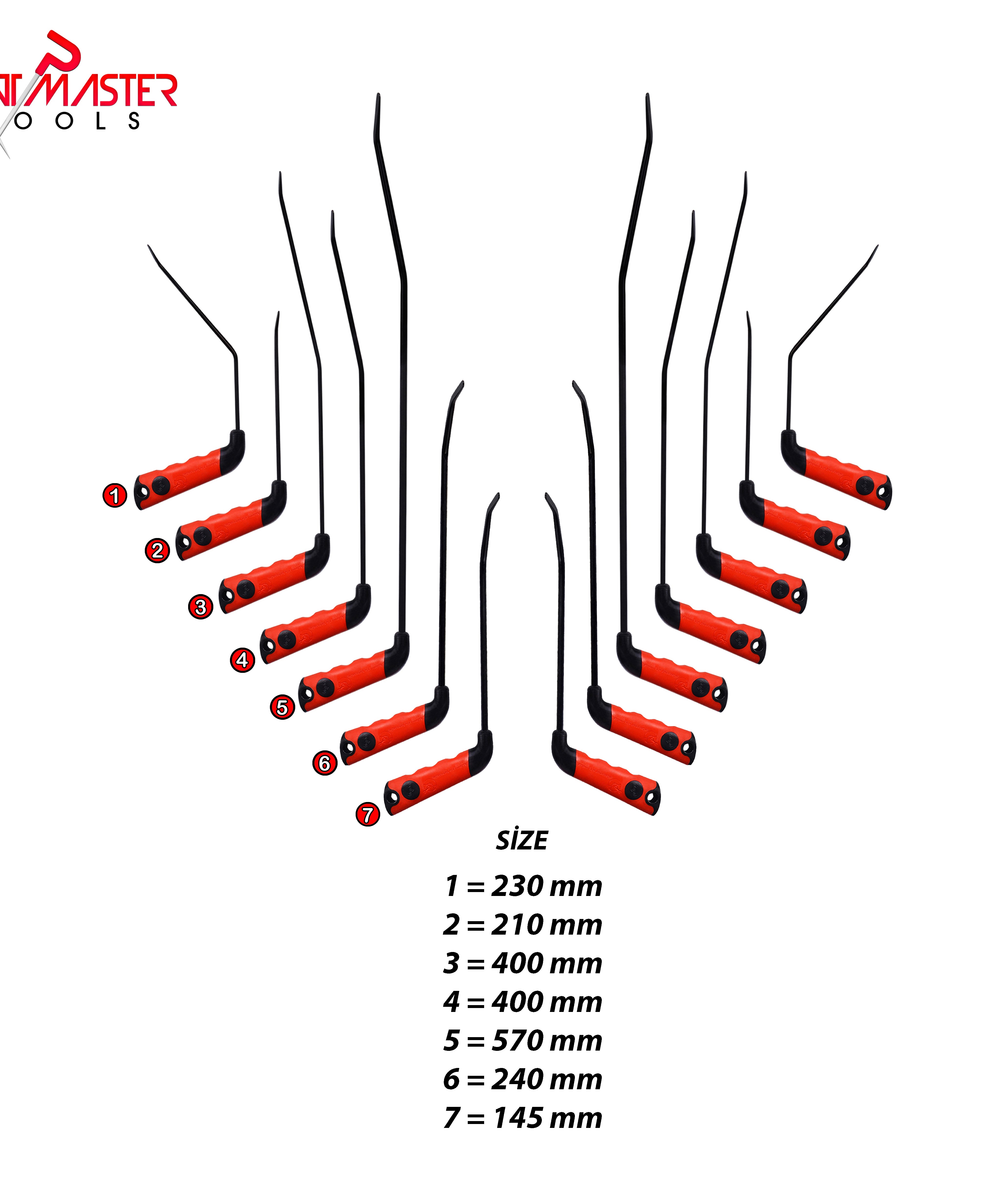 55 PCS Ultimate Master PDR Rod Tool Set
