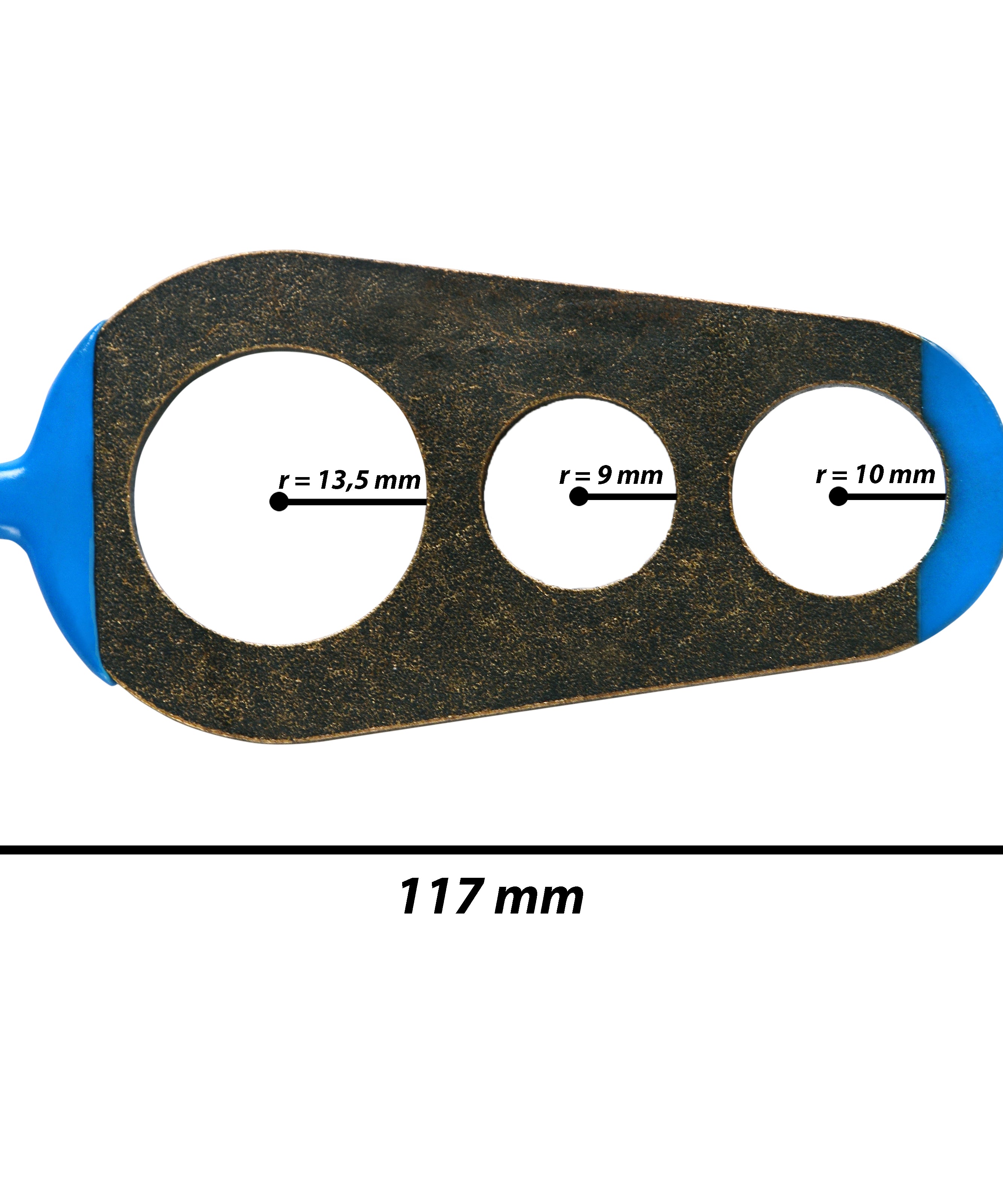 Professional PDR Rod Holder Strap & Multi-Hole Lever Ring Set