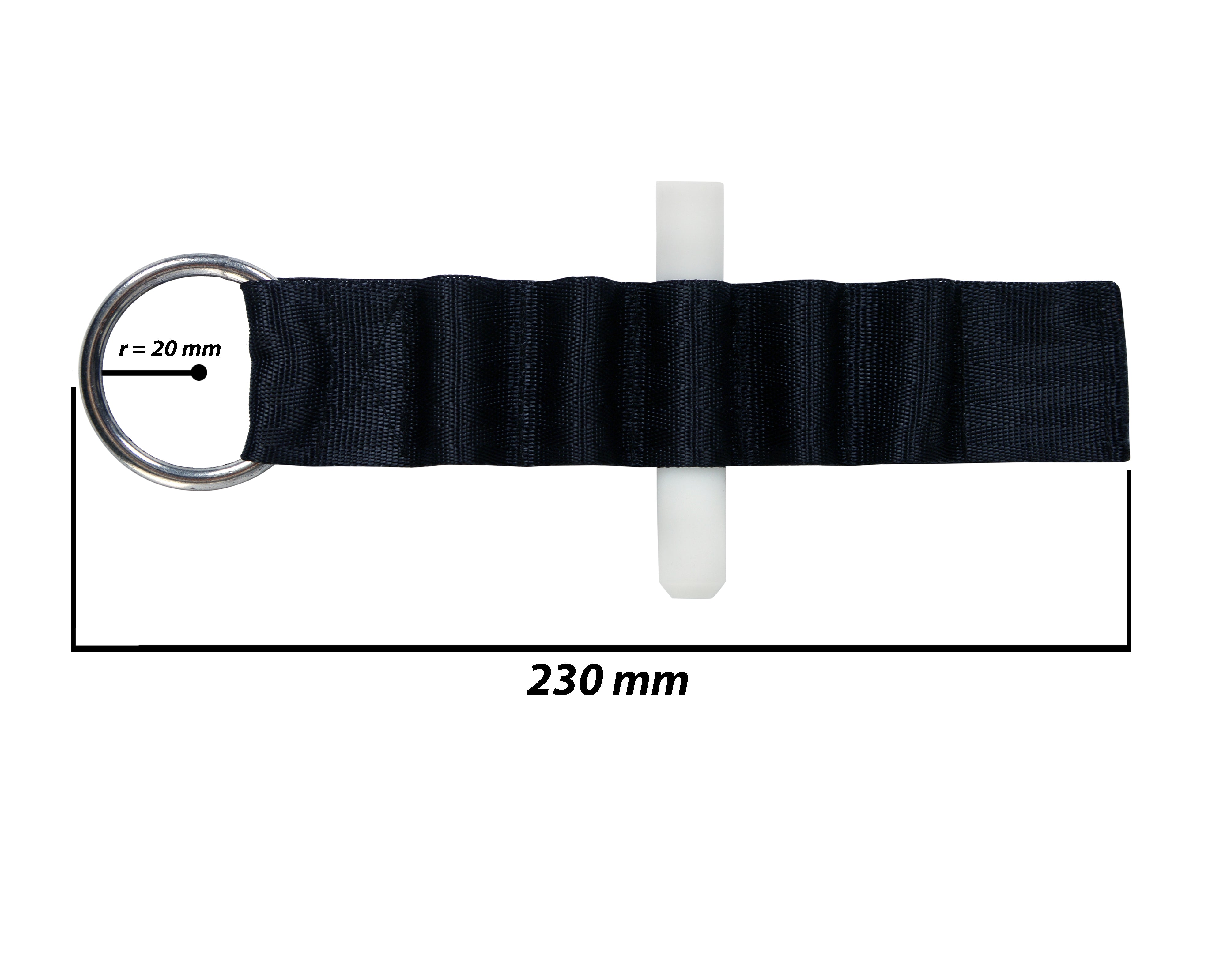 Professional PDR Rod Holder Strap & Multi-Hole Lever Ring Set