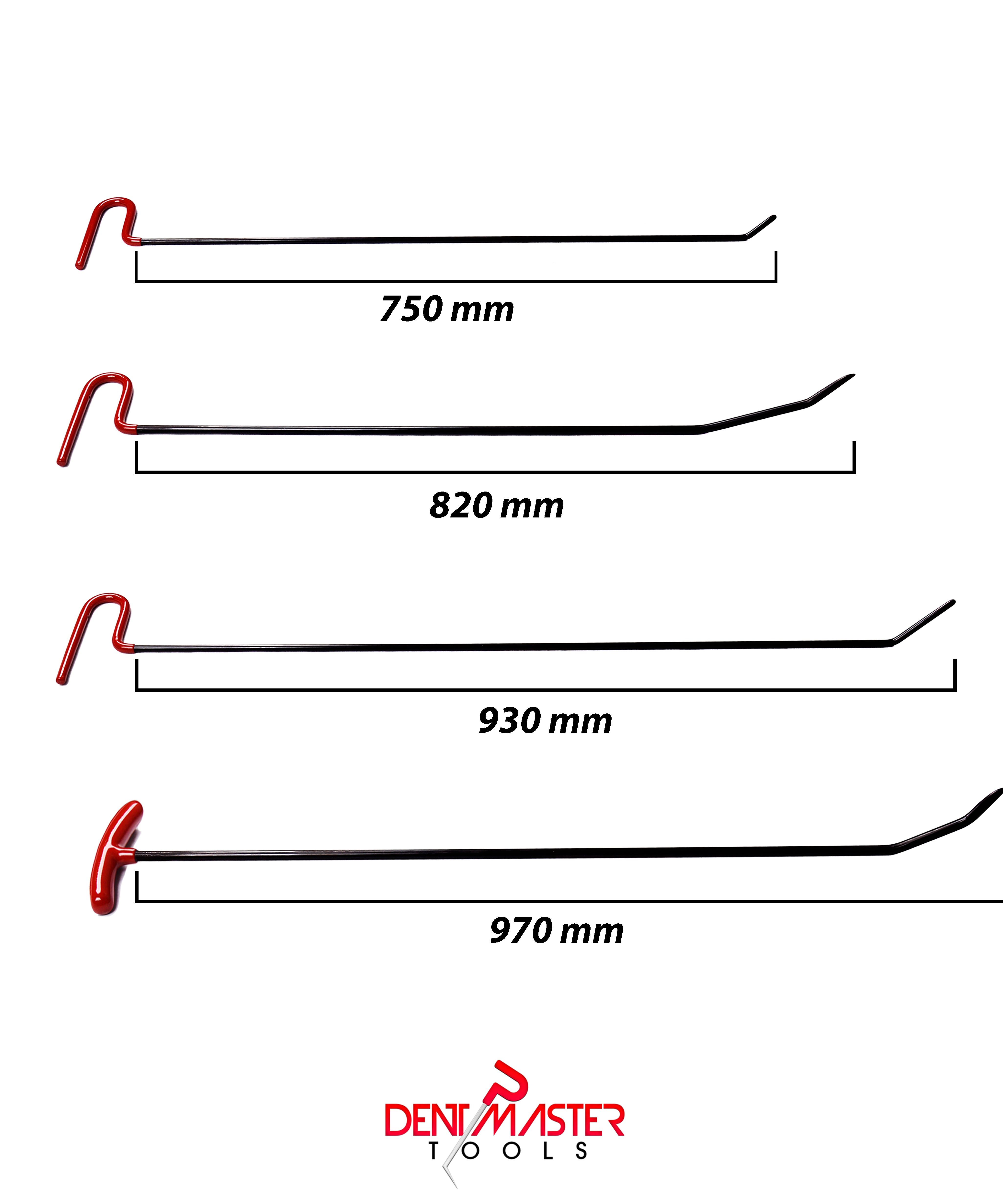 4-Piece Professional Combo PDR Rod Set