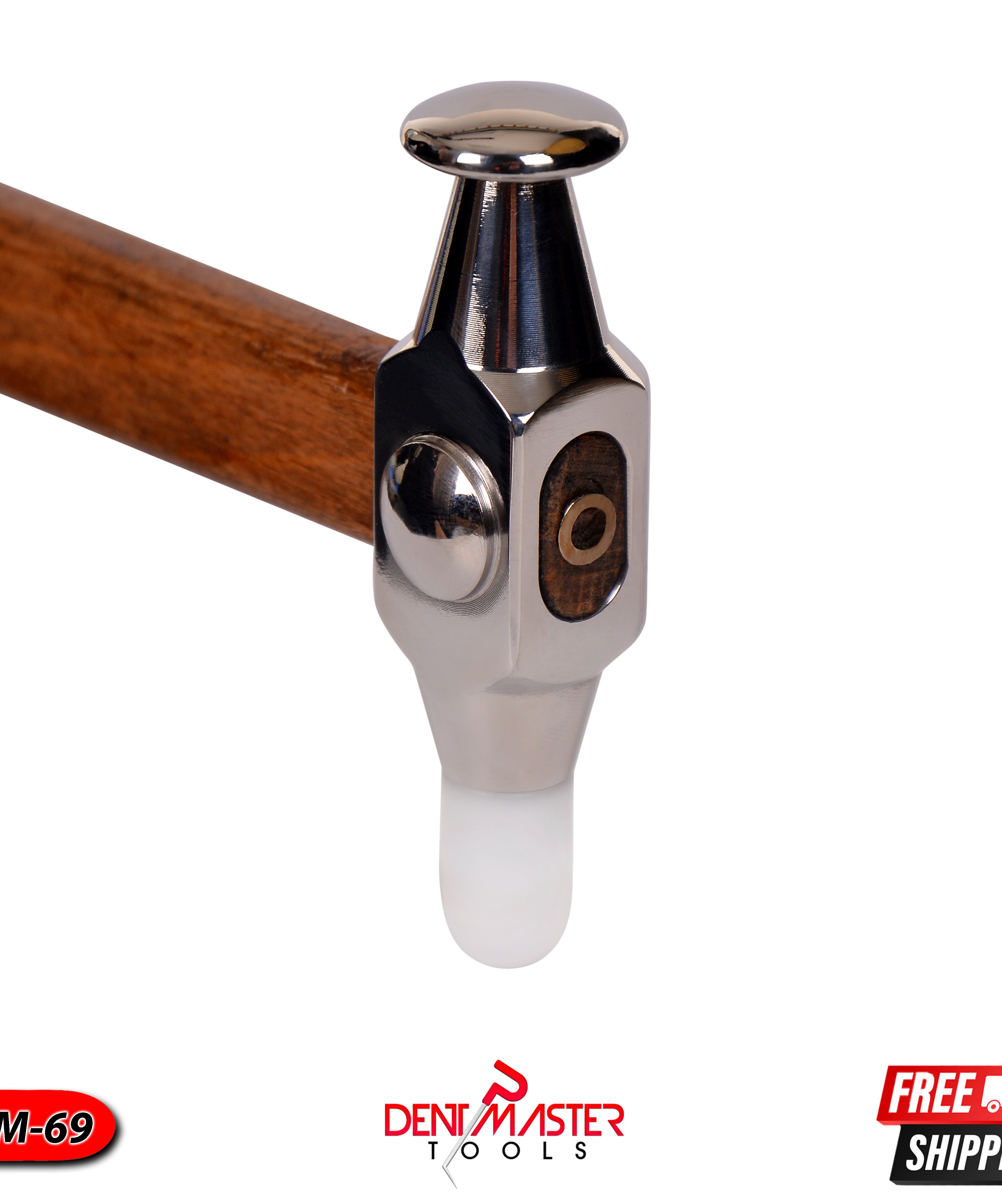 Professional PDR German Hammer Set 2 pcs Tips