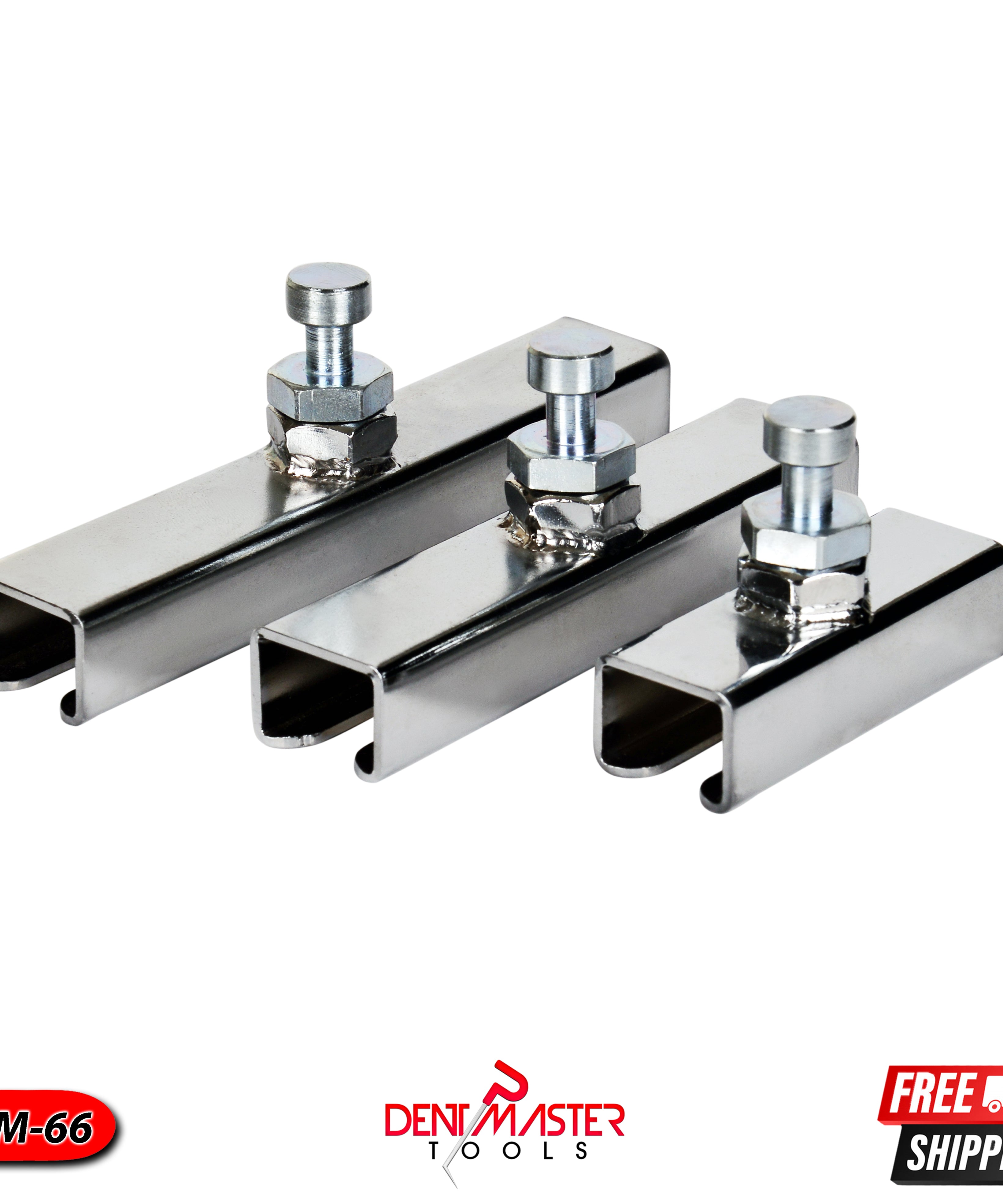 Heavy Duty Centipede Dent Puller Kit with  Adapters for Long Crease & Hail Repair