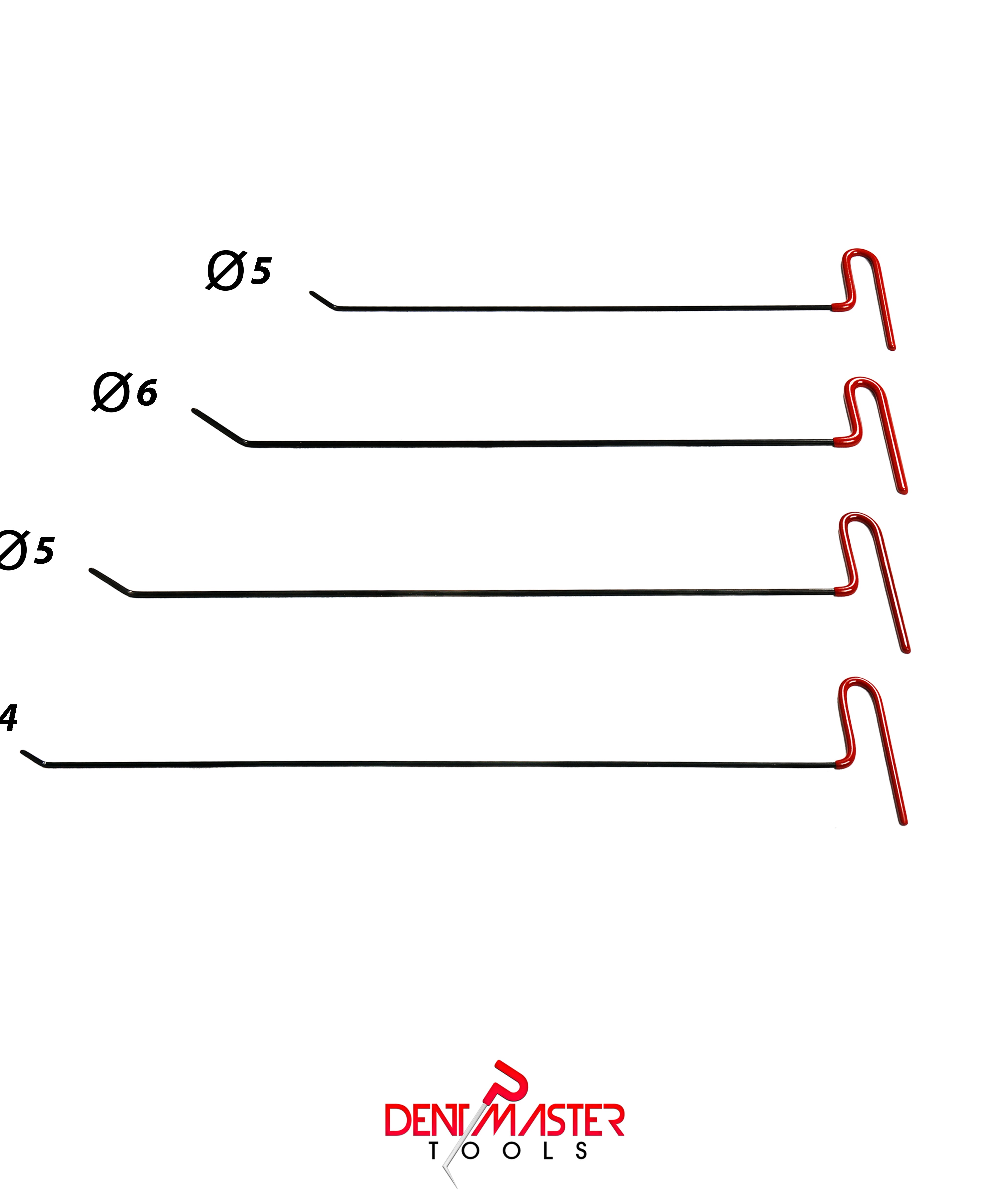 4-Piece Professional Slim Long PDR Rod Set