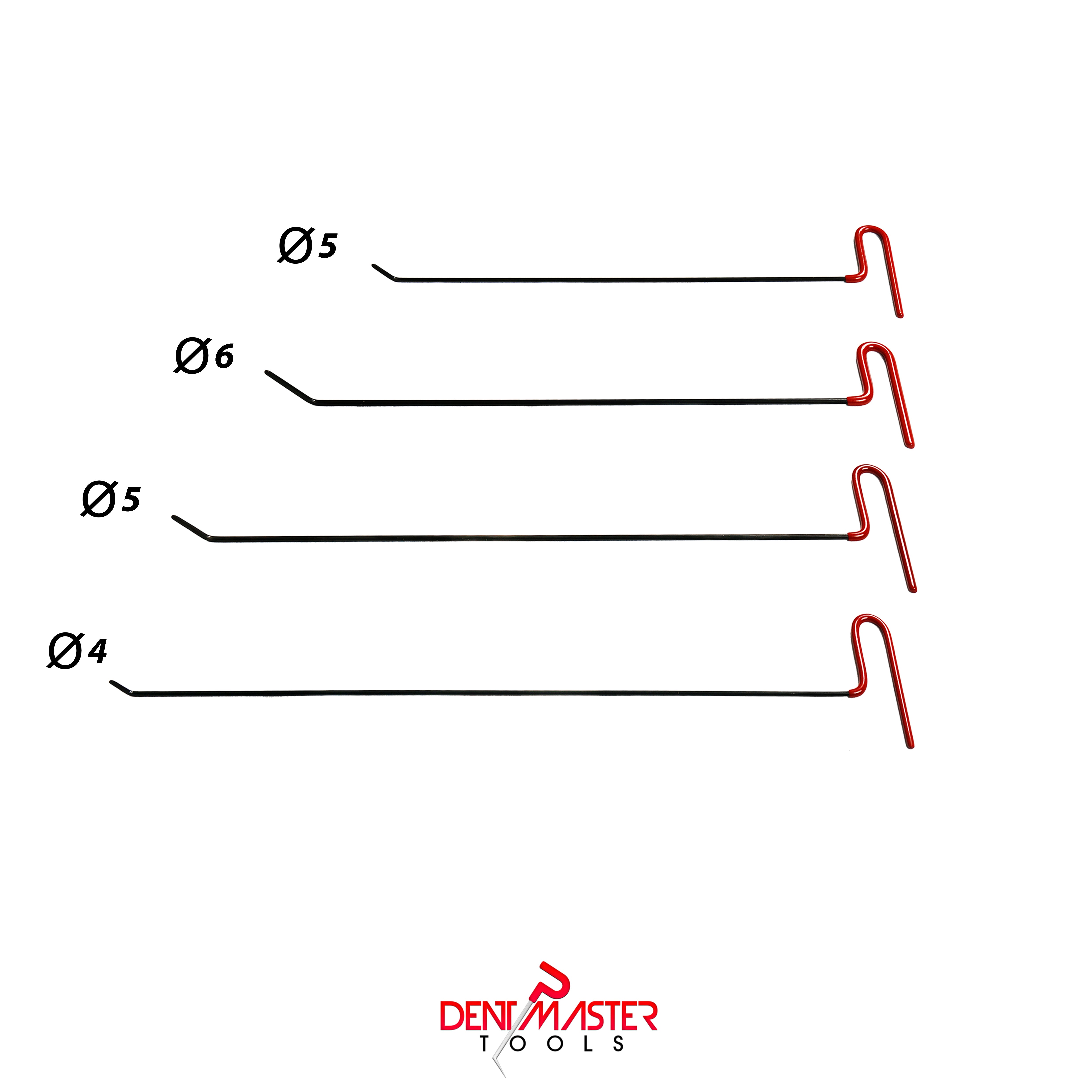 4-Piece Professional Slim Long PDR Rod Set