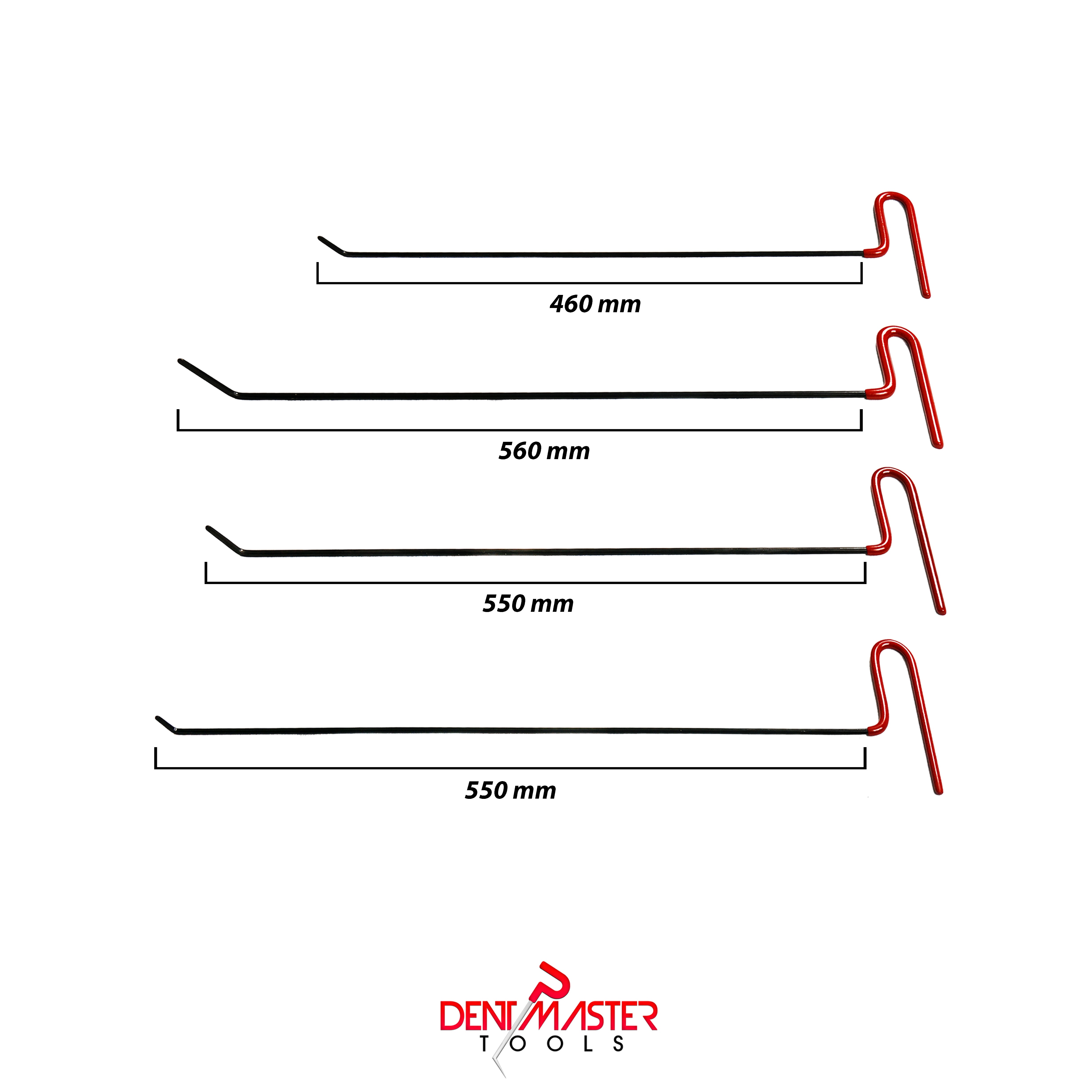 4-Piece Professional Slim Long PDR Rod Set