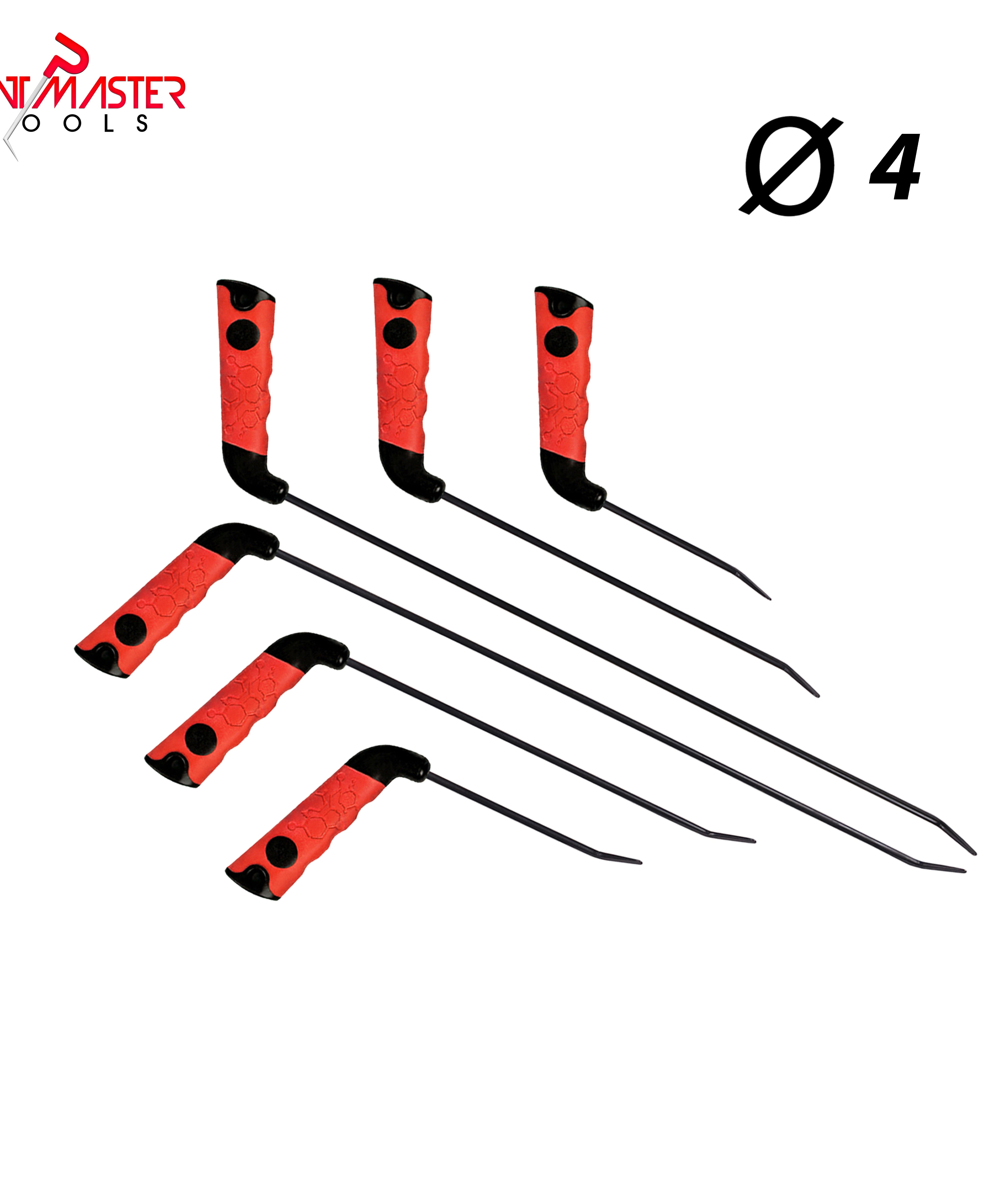 6-Piece Professional Fine PDR Rod Set