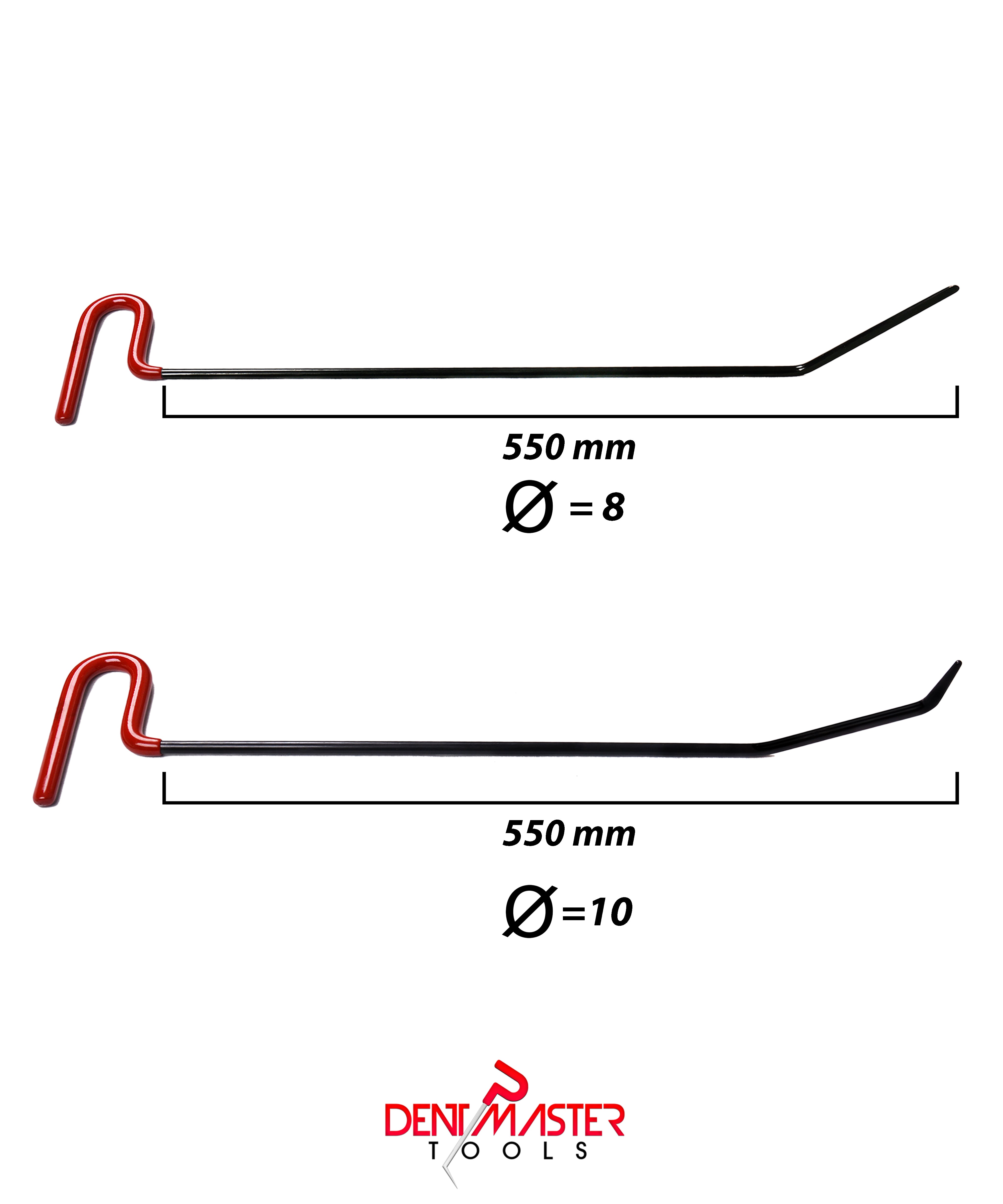 2-Piece Professional Angled Off-Set T-Handle PDR Rod Set