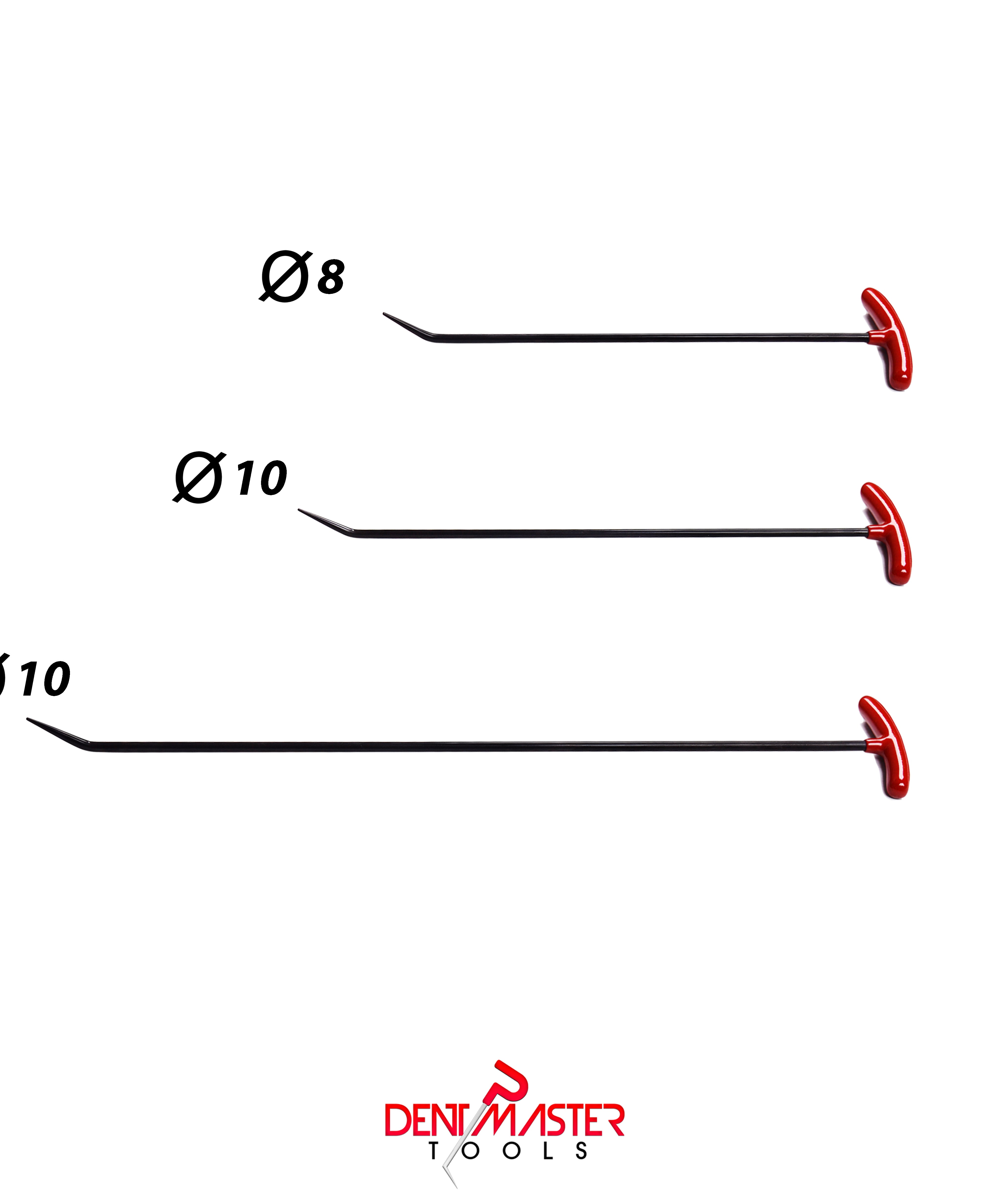3-Piece Heavy-Duty PDR T-Handle Rod Set