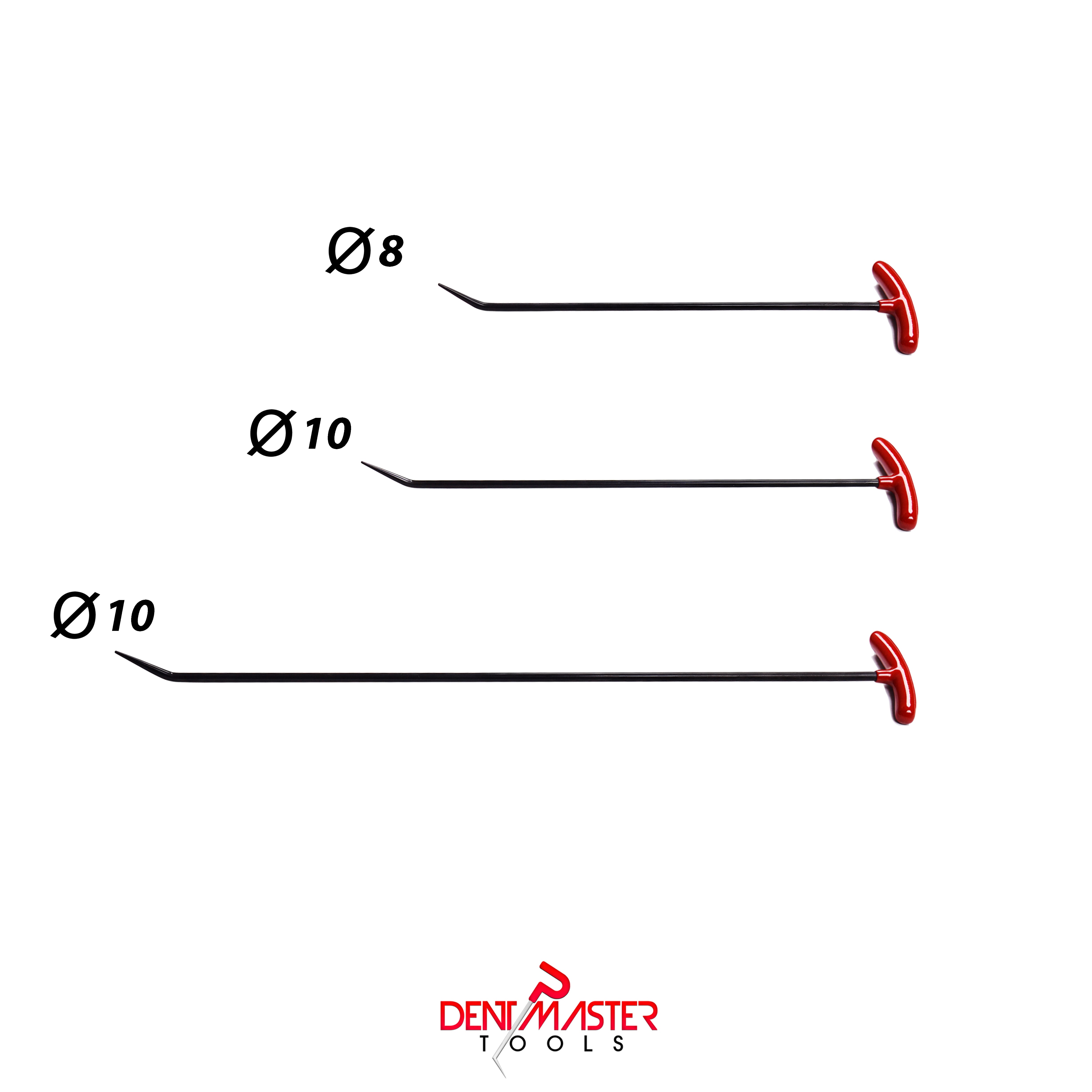3-Piece Heavy-Duty PDR T-Handle Rod Set