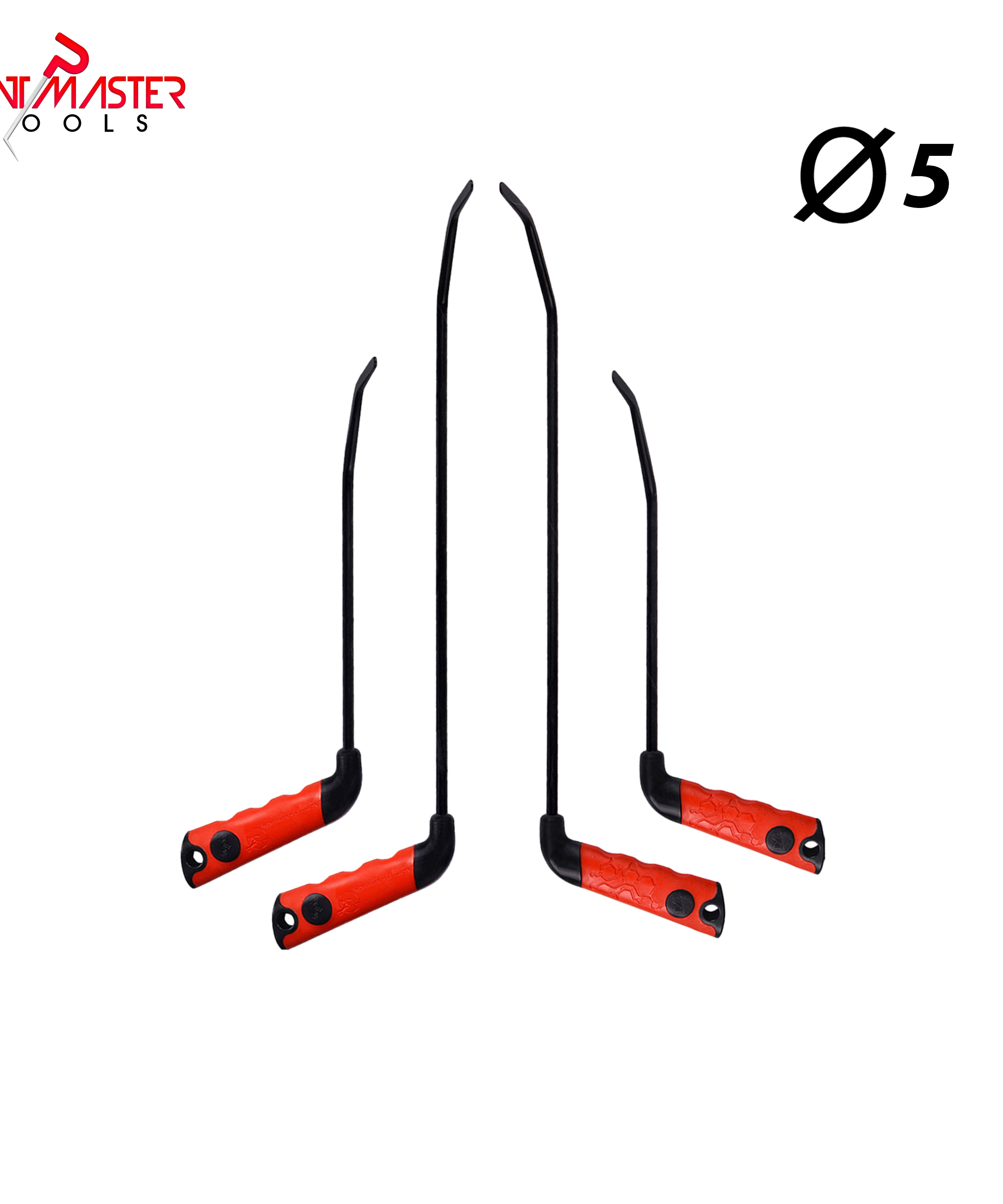 4-Piece Professional Crab Style PDR Rod Set